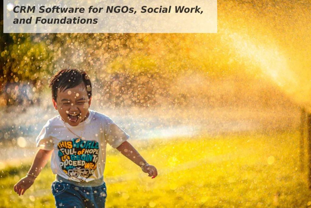 CRM Software for NGOs, Social Work, and Foundations