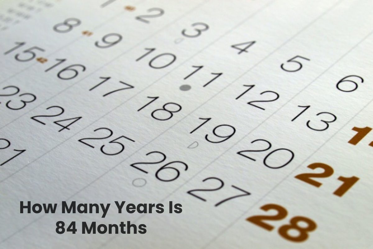 How Many Years Is 84 Months Convert from Months to Years 2021