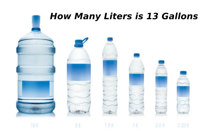 How Many Liters is 13 Gallons