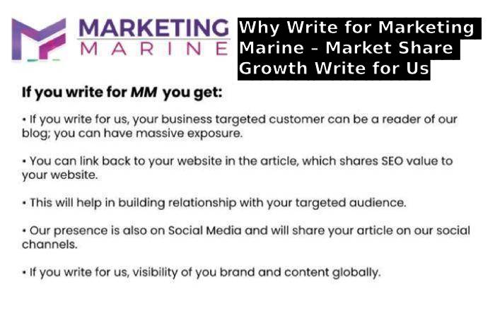 Why Write for Marketing Marine – Market Share Growth Write for Us